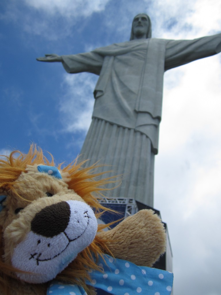 Lewis with Christ the Redeemer
