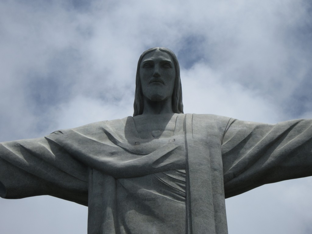 Christ the Redeemer from up close