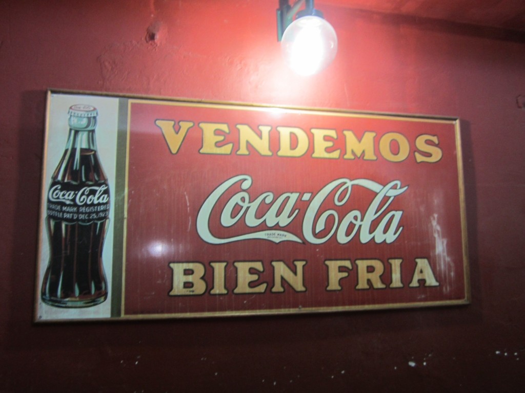 Lewis spies familiar drinks in Uruguay