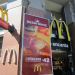 Macdonalds advertising a breakfast deal