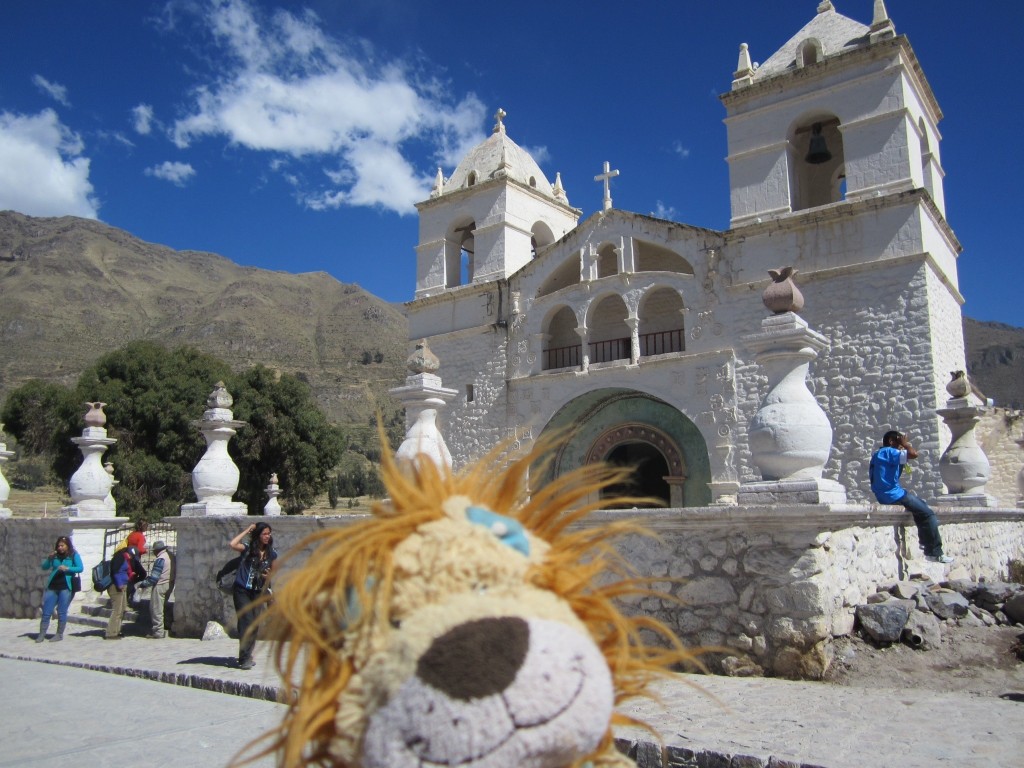 Lewis visits one of the most preserved churches in Maca