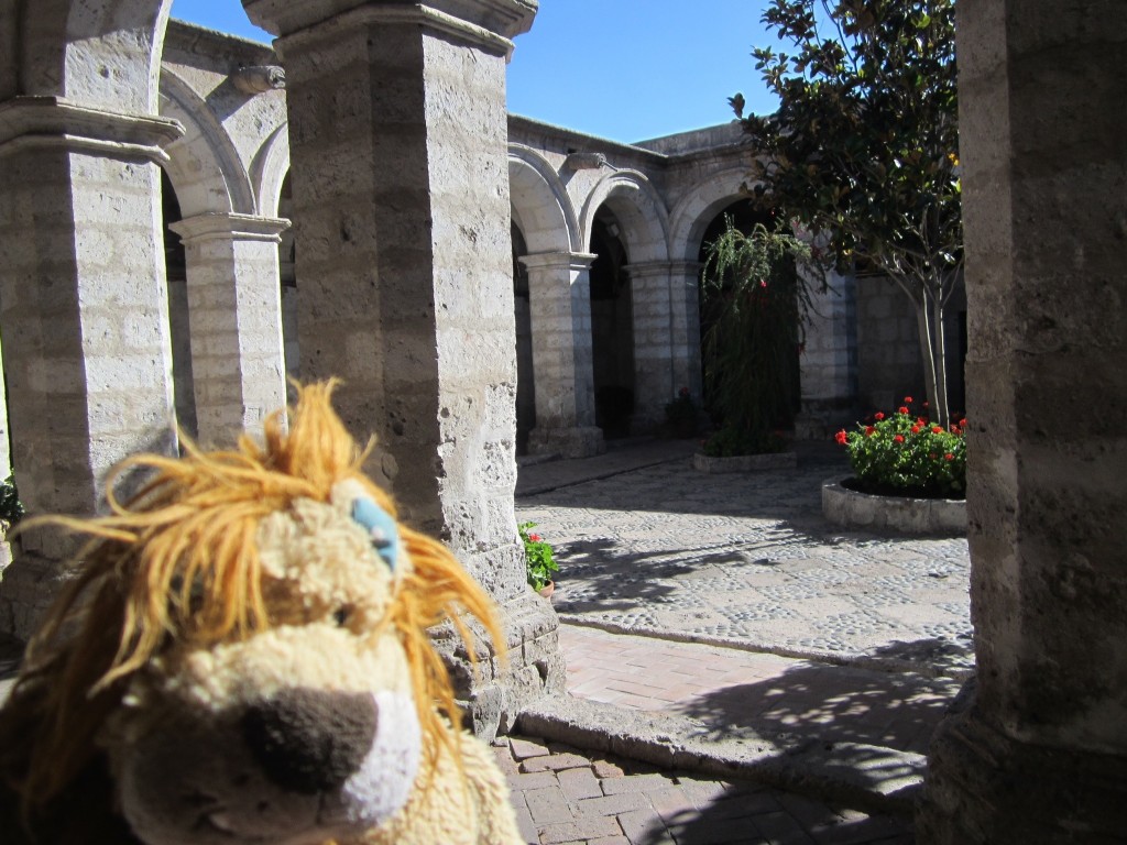 Lewis in the cloisters