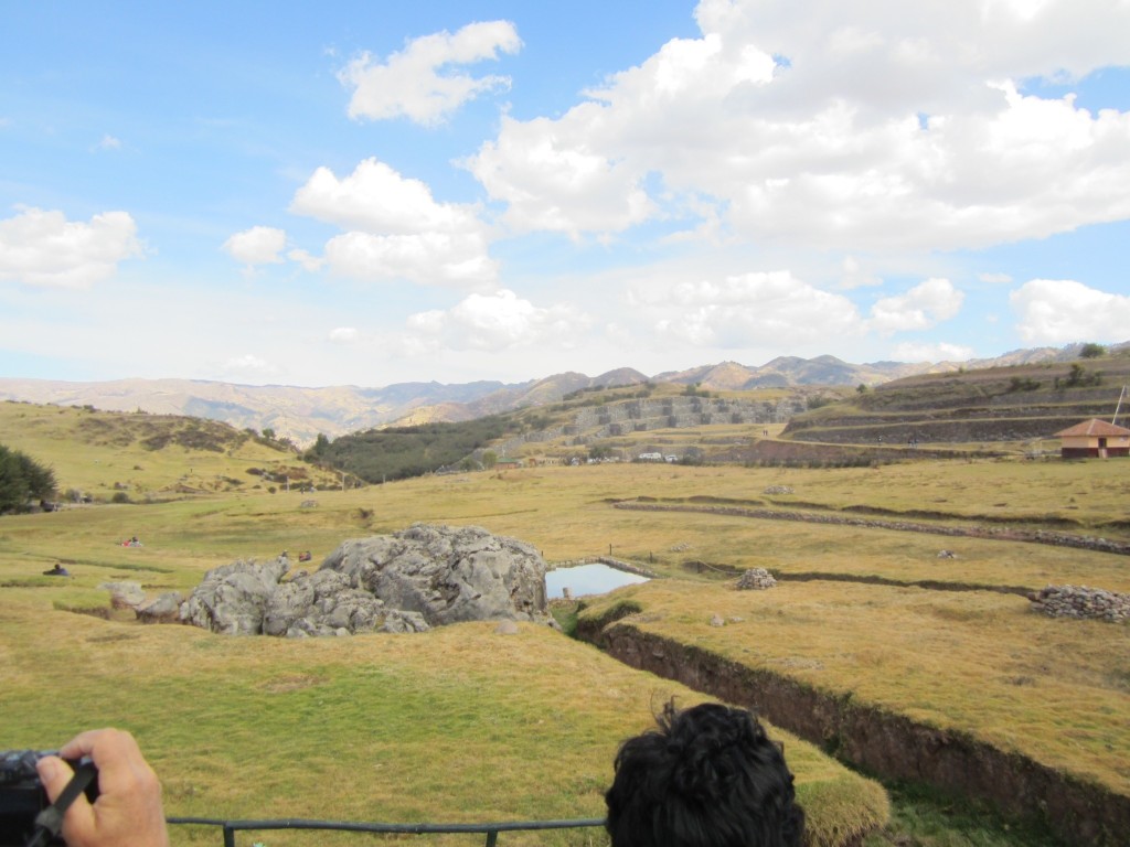 The Sacsayhuaman Fortress dedicated to the Inca Sun gods