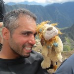 Lewis the Lion and Ofer meet up again in Peru