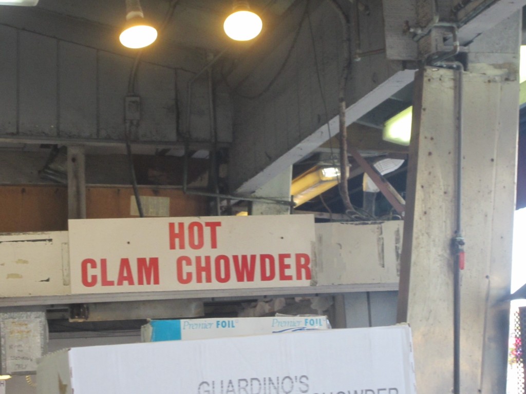 Clam Chowder is a famous dish in San Francisco