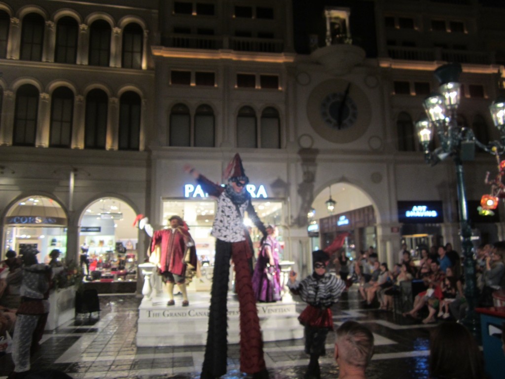 Typical Venetian style performers