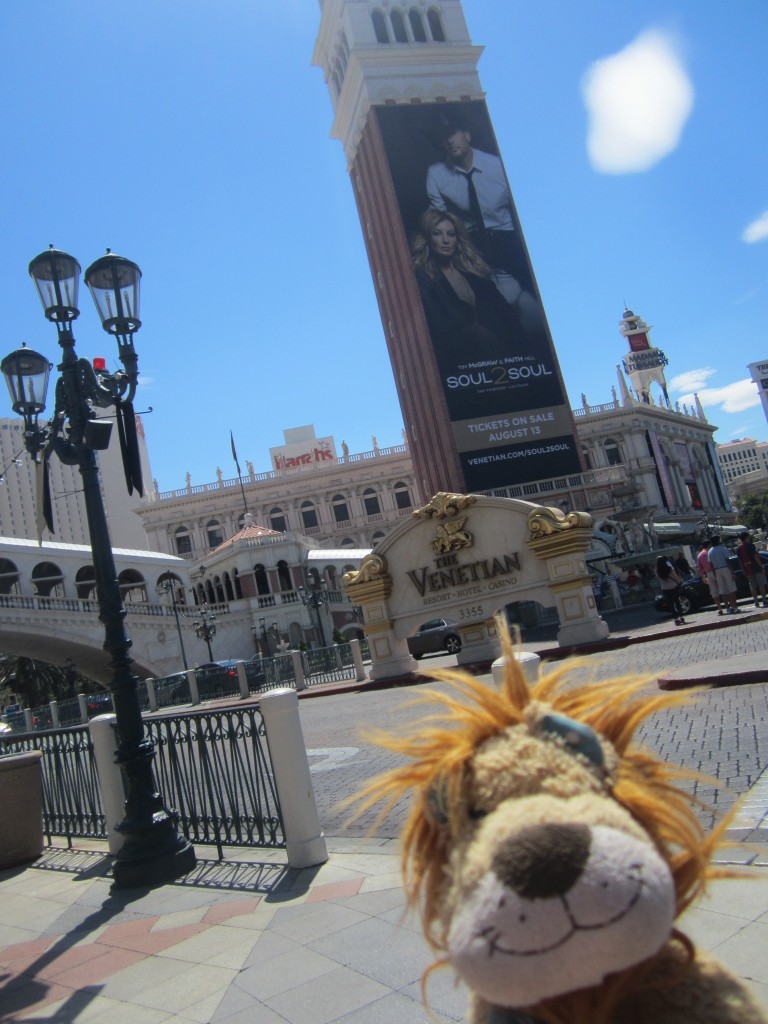 Lewis is reminded of St Mark's Square here