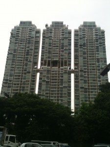 Singapore has many tall apartment blocks
