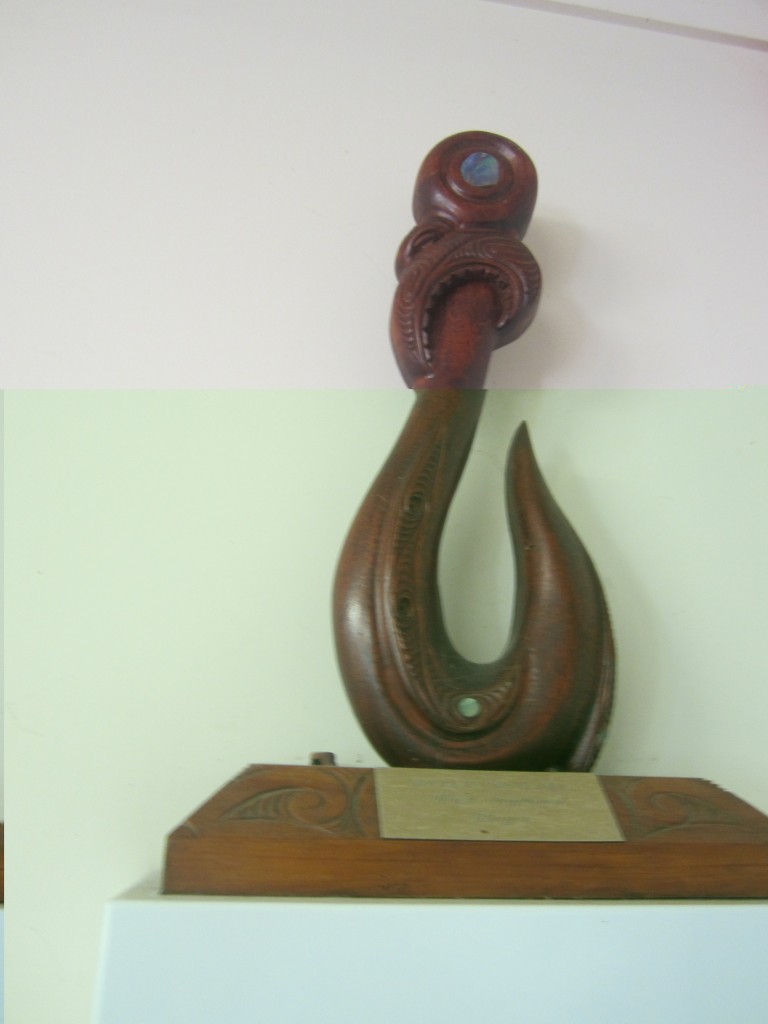 The fish hook: sign of power and courage