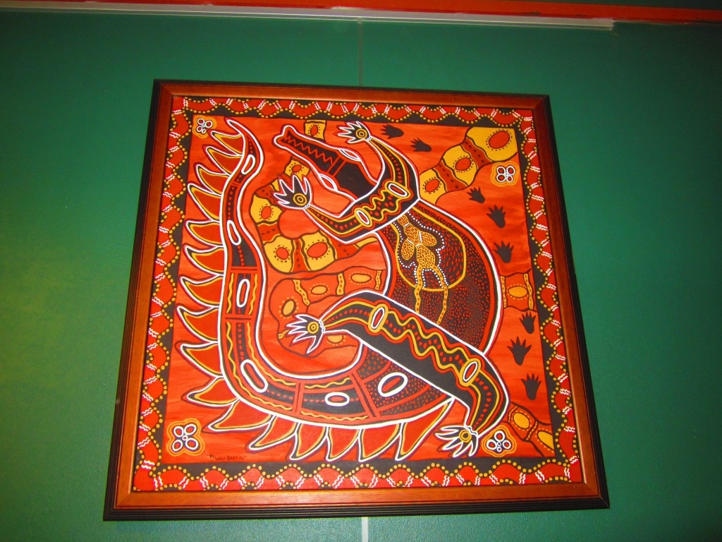 An image of a crocodile