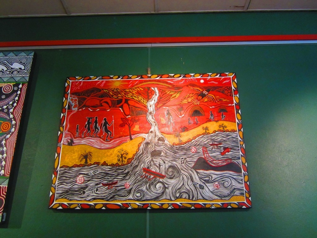 A painting that tells a story - what story?