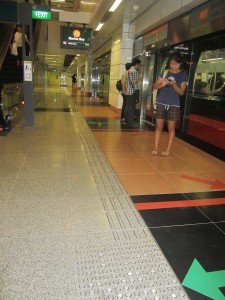 Singapore has a very efficient transport system