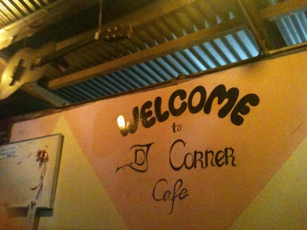 Sometimes Lewis the Lion would eat at D Corner Cafe in the jungle!