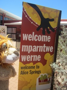 An Aboriginal welcome to Alice Springs