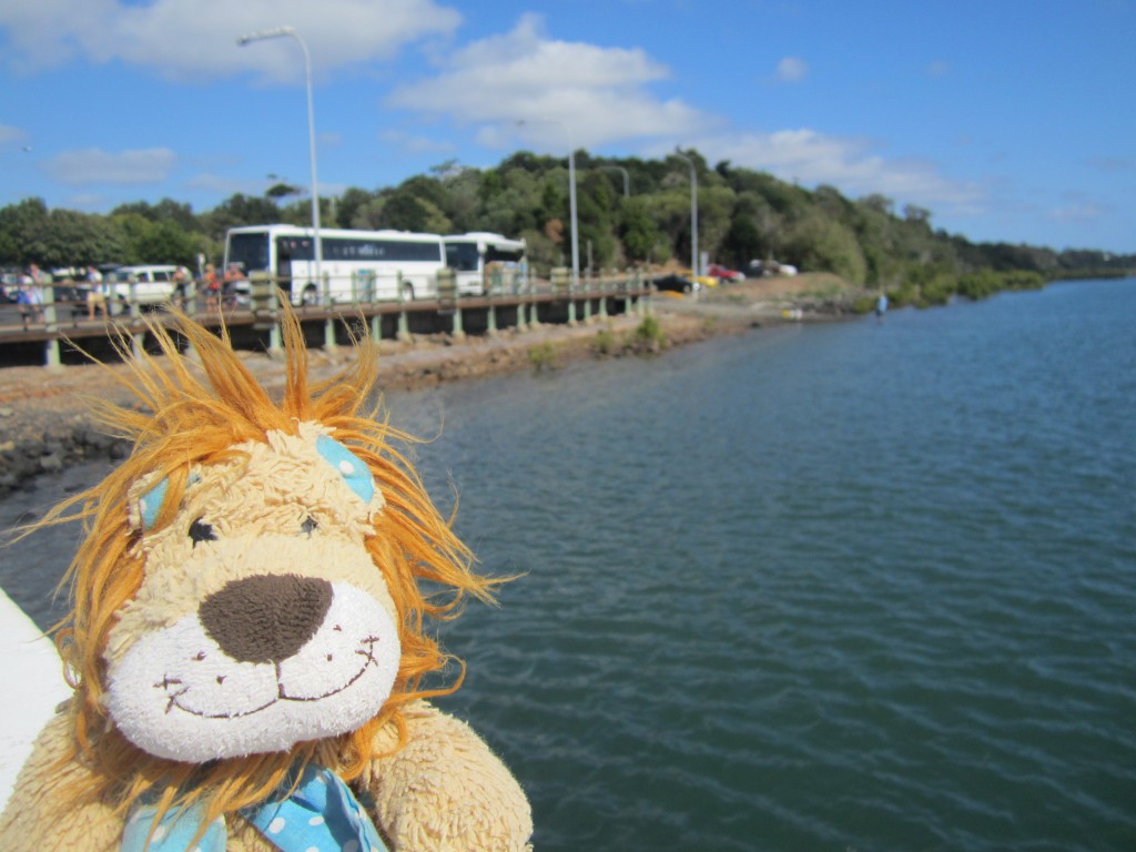 Arriving on Fraser Island
