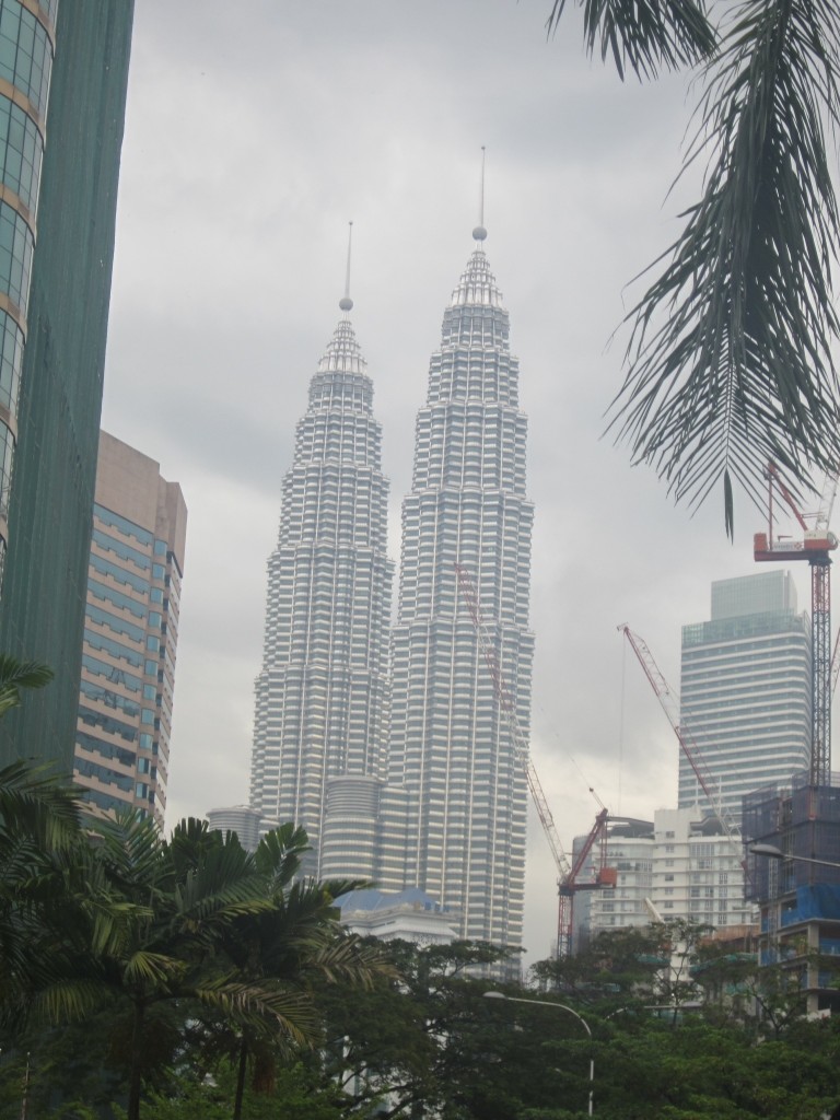 The symbol of Kuala Lumpur and Malaysia: the Petronas Towers