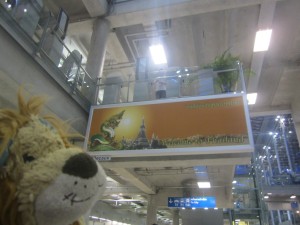 Lewis the Lion is welcomed to Thailand