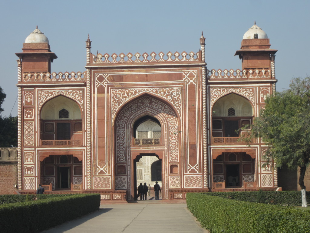 The entrance to the Baby Taj