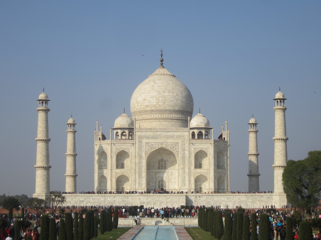 The iconic Taj Mahal