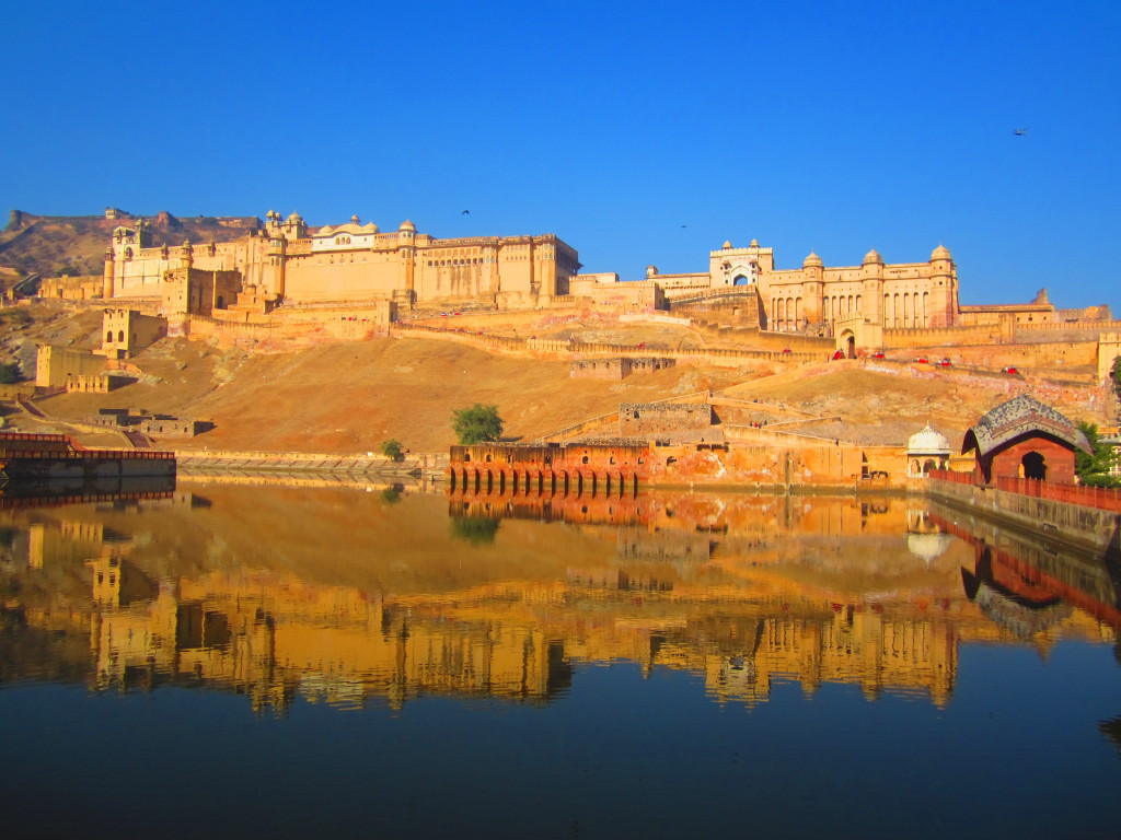 The scenic Amer Fort