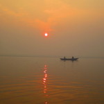 Sunrise over the River Ganga